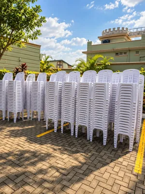 Holy Ghost Plastic Chairs - Brand New