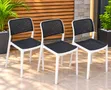 Global Ratten Heavy Duty Plastic Chairs - 2