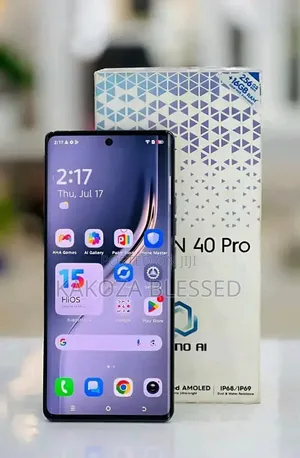 New Tecno Camon 40 Pro 5G 256GB Black