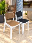 4-Piece Combo Plastic Chairs - 1