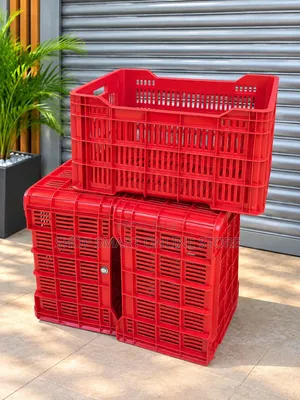 Mesh Body Plastic Crates