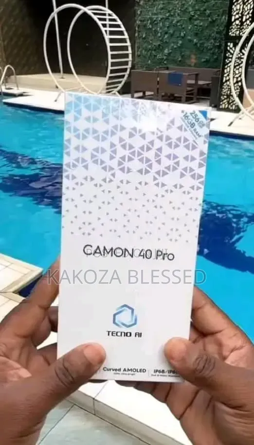 New Tecno Camon 40 Pro 5G 256GB Black - 1