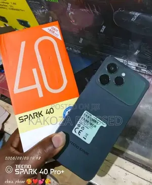 New Tecno Spark 40 256GB Black