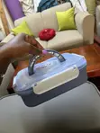 Lucky Cow Lunch Box with 3 Compartments & Spoon - 1