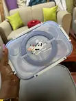 Lucky Cow Lunch Box with 3 Compartments & Spoon - 3