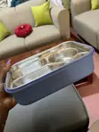 Lucky Cow Lunch Box with 3 Compartments & Spoon - 5