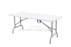 Brand New Foldable Plastic Table - White