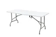 Brand New Foldable Plastic Table - White - 2