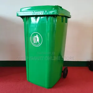 Heavy Duty Plastic Dust Bins - 120 Liters
