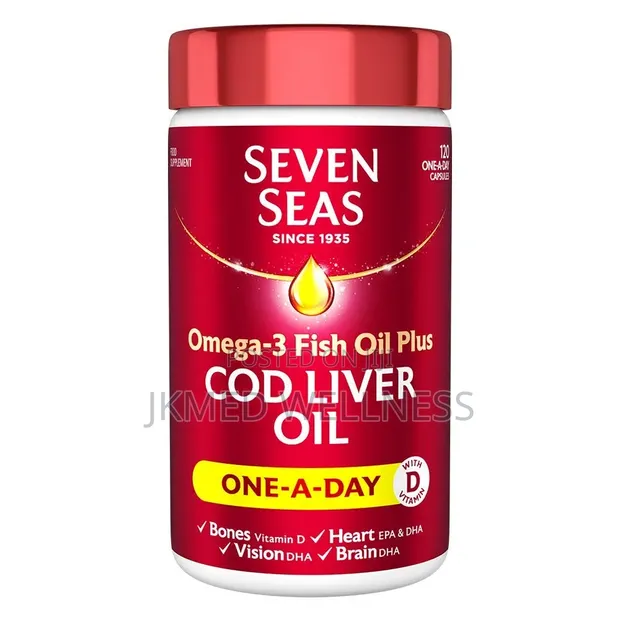 Seven Seas Cod Liver Oil Capsules Once a Day 120's - 1