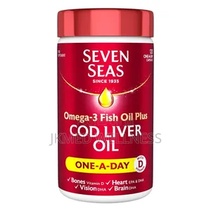 Seven Seas Cod Liver Oil Capsules Once a Day 120's