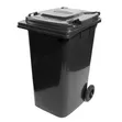 240L Heavy Duty Plastic Dust Bins - 2