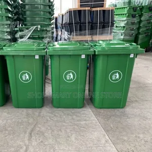 3-Piece Combo Plastic Dust Bins (120L)