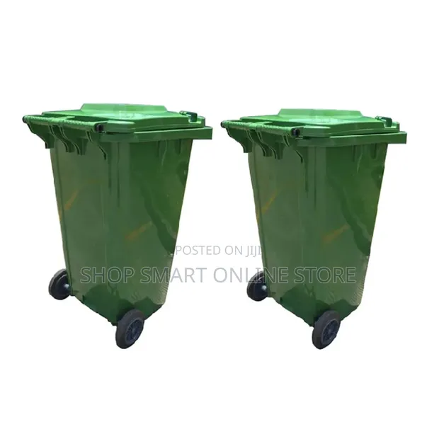 Wheelie 240L Plastic Dust Bins - 1