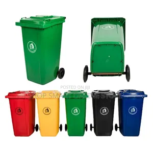 120L Heavy Duty Outdoor Plastic Waste Bins