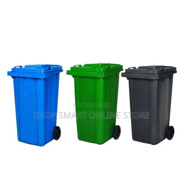 120 Liters Plastic Dust Bin - 1