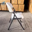 Modern Foldable Plastic Dining Chairs (Set of 4) - 2