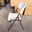 Modern Foldable Plastic Dining Chairs (Set of 4) - 4