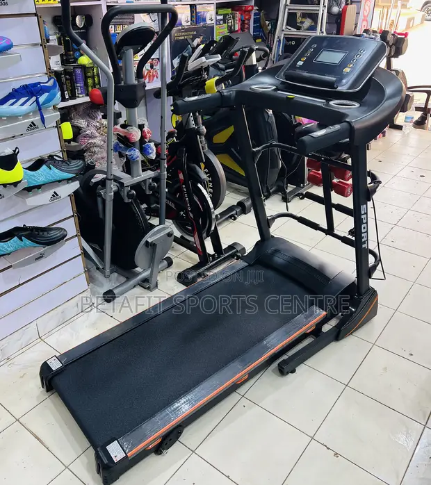 Brand New Multi-Functional Folding Motorized Treadmill - 1
