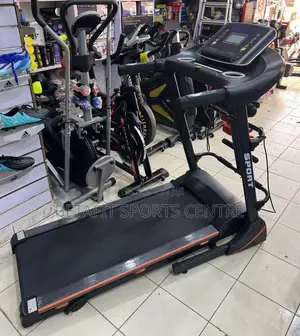 Multifunctional Motorized Treadmill with Massager & Dumbbells