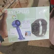 AS15 Plus Smartwatch Combo: Smartwatch, Earbuds, Mini Fan - 2