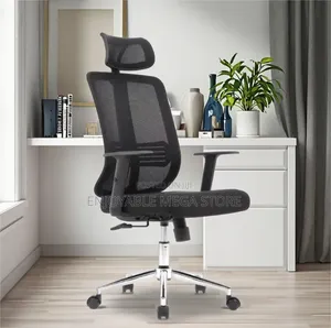 Breathable Back Executive Office Chair with Headrest