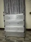 Portable Shoe Rack with Dust Proof Cover - 3
