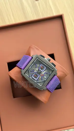 Monaco Stylist Watch - Purple