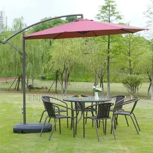Brand New Outdoor Garden Umbrella - Red