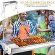 Camping Foldable Stainless Steel Charcoal Grill - 2