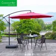 Better Homes & Gardens Outdoor Canopy Umbrella (Red) - 2