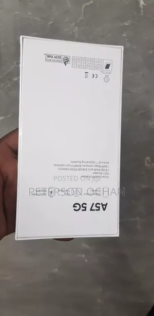 New Samsung Galaxy A57 256GB Gold