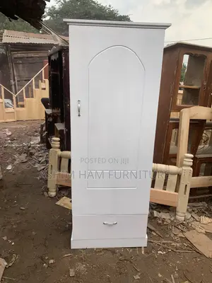 White Single Wardrobe - Brand New