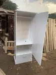 White Single Wardrobe - Brand New - 2