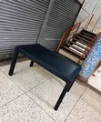 Rectangular Plastic Rattan Table - 2