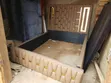 5x6 Leather Puzzle Bed - Brown - 2