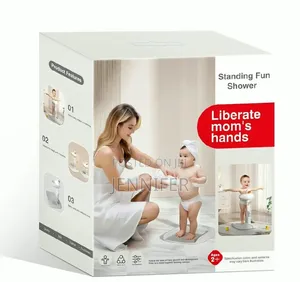 Infant Bath Support Shower Stand - White
