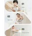 Infant Bath Support Shower Stand - White - 4