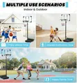 Freestanding Children's Basketball Hoop (243cm Max Height) - 3