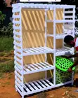 Brand New 6-Shelf Bar Code Shoe Rack - 2