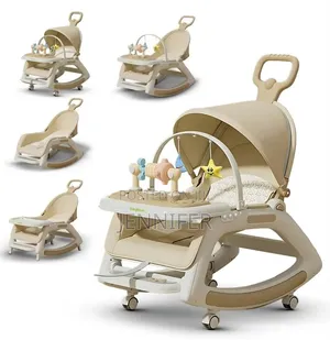 5-in-1 Multi-Functional Baby Chair & Musical Walker