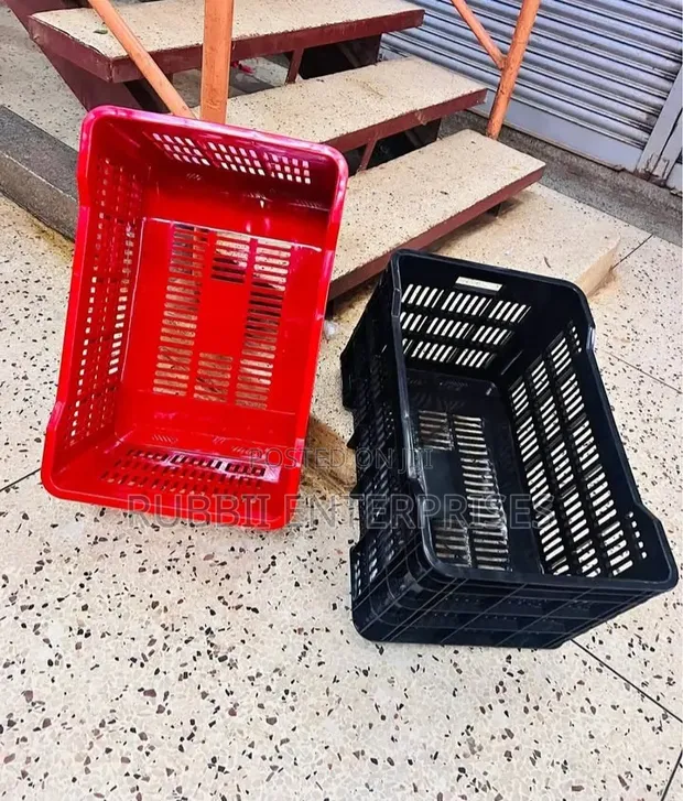 Plastic Mesh Crate / Vegetable Crate - 1