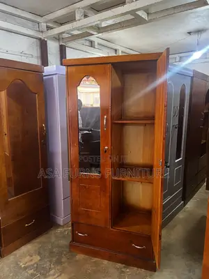 Hanging Wardrobe with Shelves