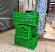 Plastic Mesh Crate / Vegetable Crate - Green - 2