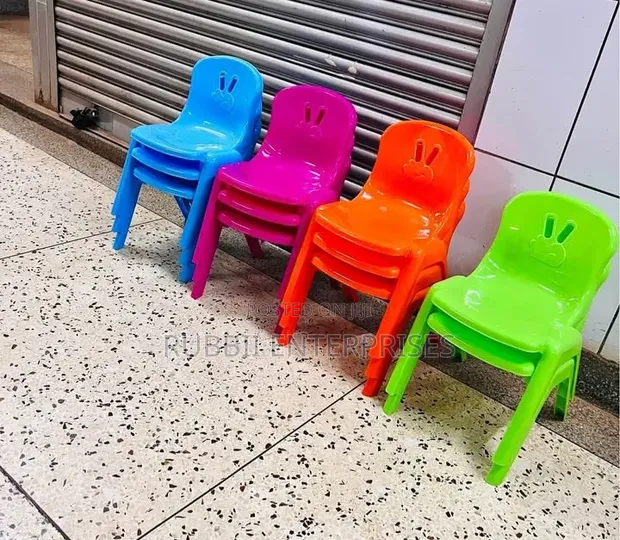 Kids Plastic Back Rest Chair - 1