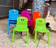 Kids Plastic Back Rest Chair - 2