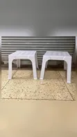 White Square Table - 2