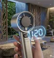 High Speed Handheld Rechargeable Fan - 1