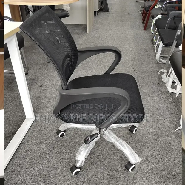 Adjustable Meshback Office Chair - Brand New - 1