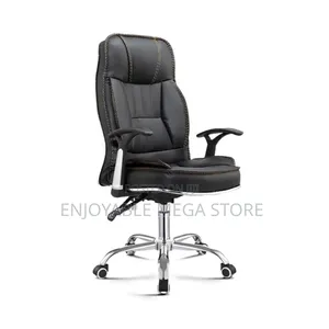 Ergonomic Leather Office Chair - Brand New